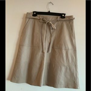 Banana Republic Leather skirt NEW